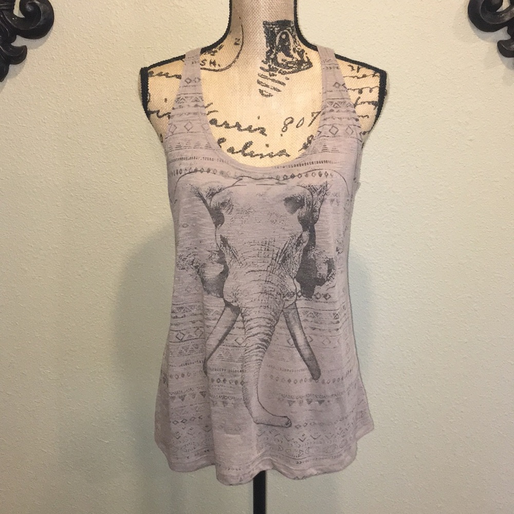 Maurice’s women’s elephant tank top sz L